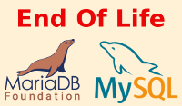 MySQL 5.6 and MariaDB 10.1 End of Life